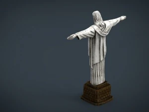cristo redentor 3D Model