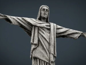 cristo redentor 3D Model