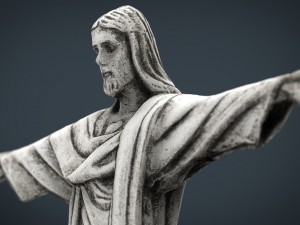 cristo redentor 3D 模型