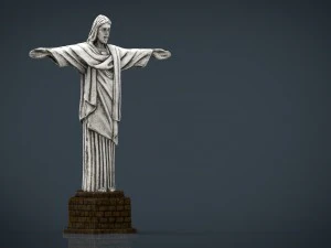 cristo redentor 3D Model