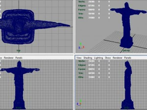 cristo redentor 3D Model