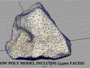 pietra 16 Modello 3D