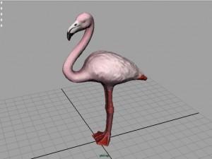 flamingo Model 3D