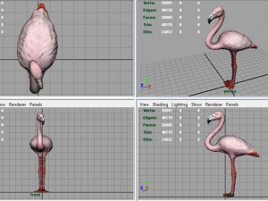 flamingo Model 3D