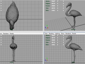 flamingo Model 3D