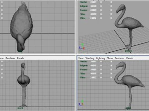 flamingo 3D Model