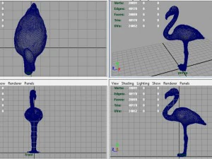 flamingo 3D Model