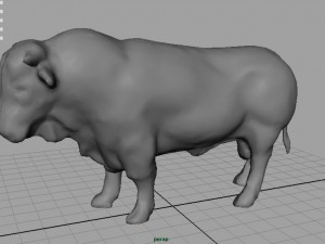 hereford bull 3D Model