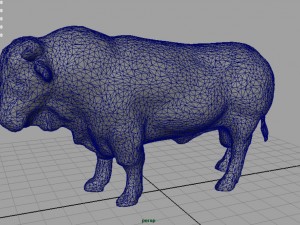 hereford bull 3D Model