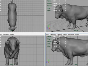 byk Hereford Model 3D