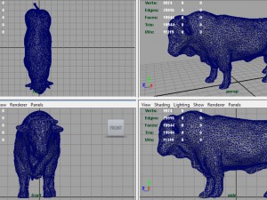 hereford bull 3D Model
