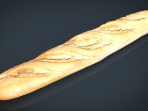 loaf of bread Modello 3D