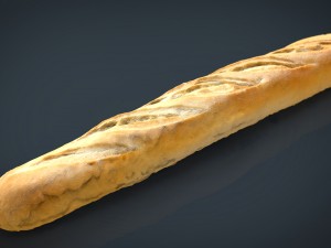 loaf of bread Model 3D