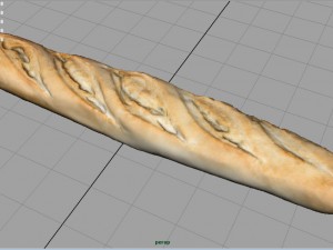loaf of bread Model 3D