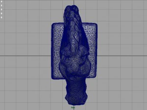 busto de cavalo Modelo 3D