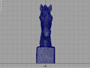 horse bust 3D Model