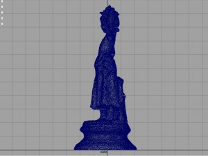the grape picker woman 3D Model