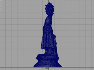 the grape picker woman 3D Model