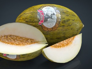 santa claus melon 3D Model