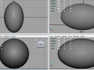 santa claus melon 3D Model