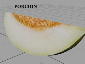 santa claus melon 3D Model