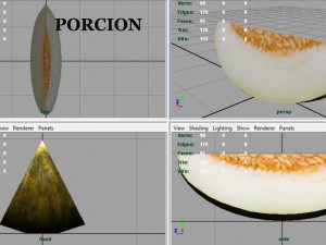 santa claus melon 3Dモデル