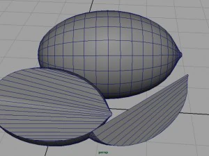 santa claus melon 3D Model