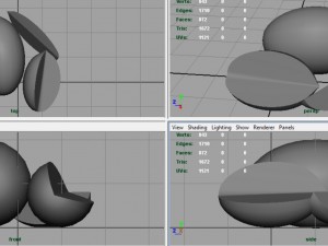 santa claus melon 3Dモデル