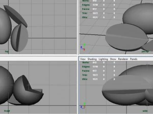 santa claus melon 3D Model