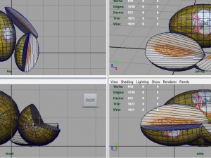 santa claus melon 3Dモデル