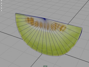 galia melon 3Dモデル