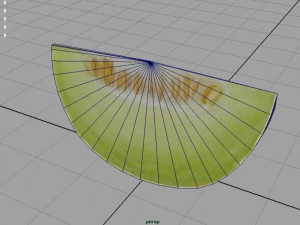 galia melon 3D Model