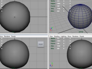 galia melon 3Dモデル
