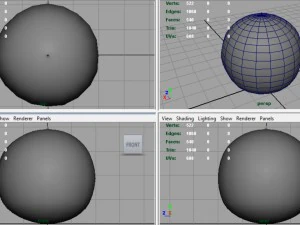 galia melon 3D Model