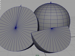 galia melon 3Dモデル