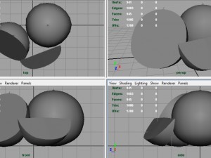 galia melon 3Dモデル
