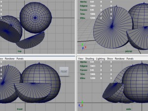 galia melon 3Dモデル