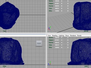 rock 19 Modello 3D