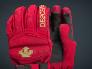 ski gloves 3D Model