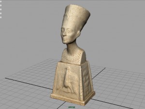 egyptian figure 4 3D Model
