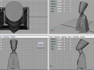 egyptian figure 4 3D Model