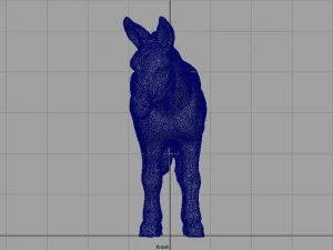 ロバ 3Dモデル
