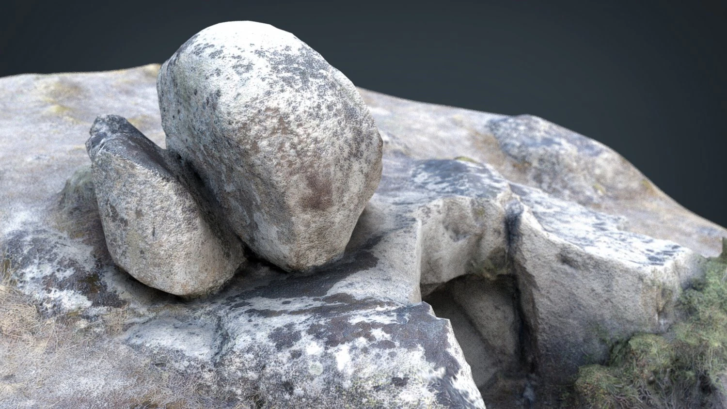rock 22 3D Model .c4d .max .obj .3ds .fbx .stl .blend 