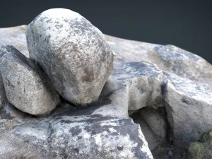 ロック22 3Dモデル