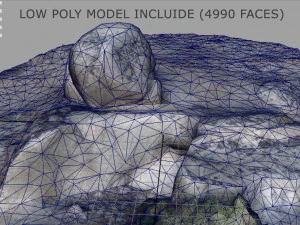 rock 22 3D Model