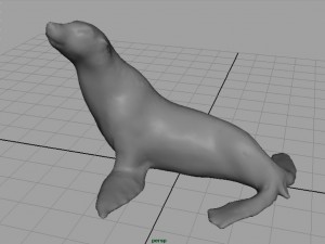 seal 3D Модель