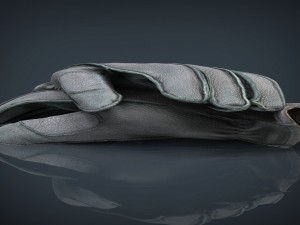 leather gloves 3D Model