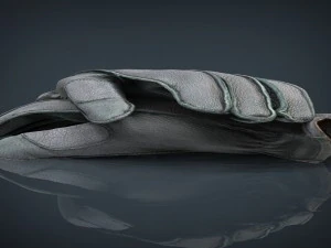 leather gloves 3D Model