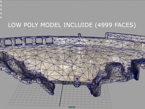water dam Modelo 3D