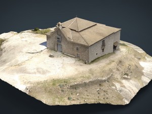 spanish church 3D Model